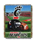 Cincinnati Bearcats OFFICIAL Collegiate &quot;Home Field Advantage&quot; Tapestry ... - $49.99