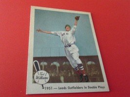 1959 Fleer Ted Williams # 43 Leads Outfielders Near Mint Or Better ! - £71.31 GBP