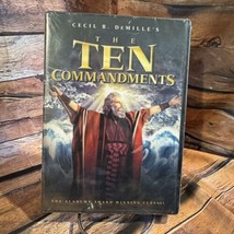 The Ten Commandments DVD Charlton Heston Paramount Warner Home Academy Award - $9.49