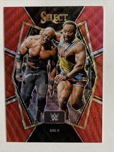 2022 Panini Select WWE Big E Red Wave Prizm Parallel 060123 - £3.35 GBP