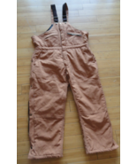 Men’s Key Outerwear Bib Overalls TAN COLD WEATHER THERMAL LINING XL SHORT - €41,55 EUR