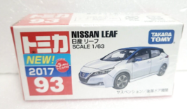 NISSAN LEAF Mini Car  1/63 TAKARA TOMY 2017&#39; TOMICA 93 - $32.73