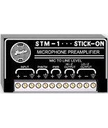 RDL STM-1 Stick-On Microphone Preamplifier, Fixed 50dB Gain for Consistecy - £148.72 GBP