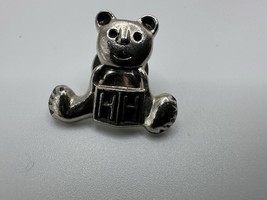 Hale House HH Teddy Bear Lapel Pin 2.4cm - $180.84 MXN