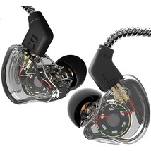 Ccz Melody In Ear Monitor, Dynamic Hybrid Dual Driver In Ear Earphones 1... - £34.84 GBP
