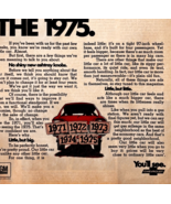 1971 Chevrolet 1975 Advertisement Vintage Automobilia Classic Cars F15O - $459.19 MXN