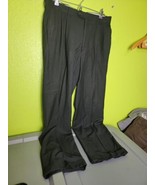 Braggi by Louis Raphael Mens Dress Work Pants Slacks Black Size 34x32 - £17.08 GBP