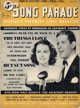 Song Parade Lyric Magazine Vintage 1941 Rudy Vallee Helen Parish Walt Di... - £8.75 GBP