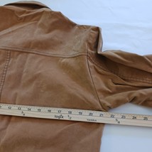 Kentfield Quality Fashion 4-Pockets Snap Button Tan Men's Jacket Size Medium image 8
