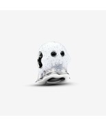 Halloween 925 Sterling silver Glow-in-the-dark Boo Ghost Charm  793404C01 - $25.93 CAD