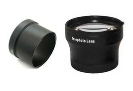 TelePhoto Lens + Adapter bundle for Canon Powershot S2, S3, S5, S2IS, S3IS, S5IS - £20.13 GBP