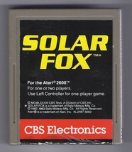ATARI 2600 Solar Fox vintage game Cart - £18.90 GBP