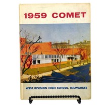 COMET 1959 West Division High School Milwaukee Wisconsin VTG HC Yearbook... - $19.79