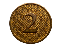 CIRCA 1919-1937, 2nd REGIMENT, NEW YORK NATIONAL GUARD TYPE II, COLLAR D... - $288.61 MXN