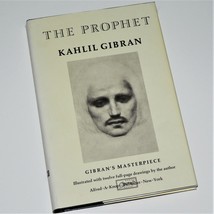 THE PROPHET ~ KAHLIL GIBRAN ~ 1992 ~ H/B &amp; D/J ~ 12 illustrations ~ Alfr... - $9.89