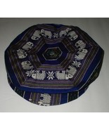 Thai Silk Thailand Elephant Tam Hat Cap Tribal Urban Ethnic Soft Beret W... - $204.80 CAD