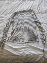 Derek Heart Size Large Striped Long Sleeve Shirt-Brand New-SHIPS N 24 HOURS - £14.70 GBP
