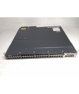 Cisco Catalyst WS-C3560X-48PF-S 48-Port Gigabit PoE Switch Dual PSU and ... - £170.70 GBP