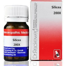 3 X Dr Reckeweg Biochemic Silicea 200X (20 g) For Nail Hair Boils ( PACK OF 3 ) - £25.39 GBP
