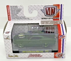 M2 Machines Ground Pounders 1969 Ford Mustang Boss 429 R14 15-06 Die-cas... - $13.99