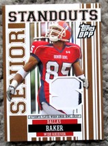 2007 Topps Dpp Football Dallas Baker Senior Standouts Jersey Card 02/99 -FLORIDA - £7.10 GBP