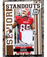 2007 Topps DPP Football DALLAS BAKER Senior Standouts Jersey Card 02/99 ... - £7.05 GBP