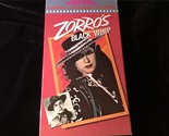 VHS Zorro’s Black Whip 1944 George J Lewis, Linda Stirling, Lucien Littl... - $9.00