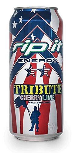 Primary image for Rip It Energy Drinks Tribute Editions (Tribute Cherry Lime, 6 Cans)