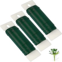 Green Floral Wire 3 Pack 117 Yards 22 Gauge Flexible Paddle Wire for Cra... - $364.06 MXN