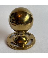 3&quot; BRASS bed ball finial post cannon frame rail antique vintage - $16.87 CAD