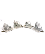 Katherine’s Collection Christmas Ornaments Putz Style House Lot 4 White ... - $55.00