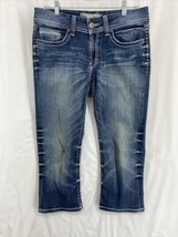 BKE Denim by Buckle Culture Size 31 Inch Crop Stretch Mid-Rise Capri Jeans - £22.31 GBP