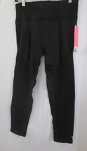 Betsey Johnson Performance Leggings Mesh leg Black Size NWT - £15.92 GBP