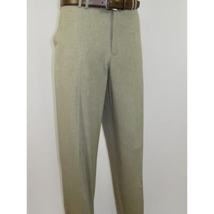 Men 2pc Walking Leisure Suit Short Sleeves DREAMS Plaid Satin 253-04 Sage Green image 6
