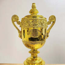 Grand Slam Tennis Tournament Wimbledon Championship 1:1 Replica Trophy - £279.84 GBP