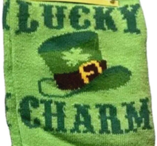 Funky Men St Patrick LUCKY CHARM SOCKS Novelty Unisex Irish Derby Shamro... - $6.62