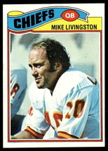 1977 Topps #58 Mike Livingston EX-B110 - £15.57 GBP