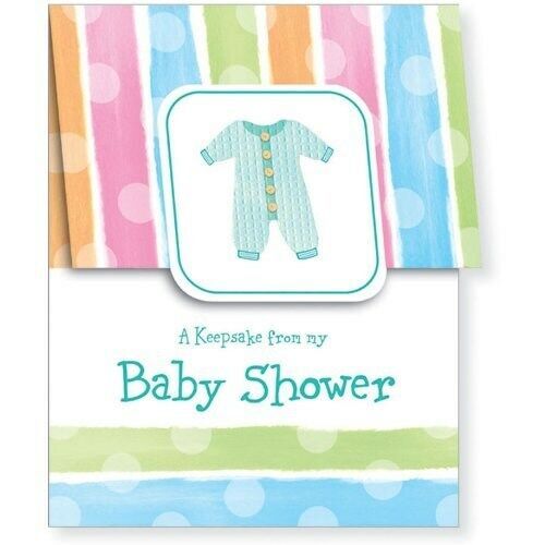 Primary image for Baby Shower Keepsake Registry Baby Clothes Baby Shower Supplies Decorations