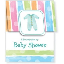 Baby Shower Keepsake Registry Baby Clothes Baby Shower Supplies Decorations - £12.52 GBP
