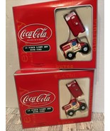 Vintage COCA COLA 10 piece Corded Light Set - 2 Sets new in boxes pictured - £14.70 GBP