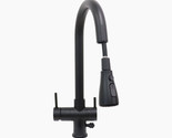 Matte Black 16&quot; Kangen Enagic Faucet Pull-Down Spray Head. - $518.50