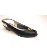 Salvatore Ferragamo Woman’s Peep Toe Sling Back Heels Size 10 AA - $48.05 CAD