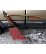 Herreshoff SAILBOAT RUDDER with tiller arm, bronze pintles and hardware,... - $1,485.00