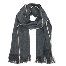 Andes Charcoal Baby Alpaca Scarf - £74.80 GBP