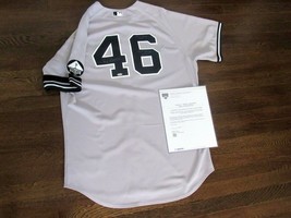 ANDY PETTITTE #46 MOST POSTGAME WINS SIGNED AUTO GAME ISSUED 2010 JERSEY... - £929.32 GBP