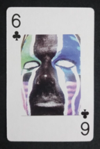 TNA Wrestling Jeff Hardy Playing Card 6 Clubs - £3.03 GBP