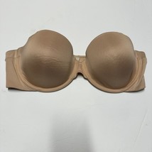 Maidenform Womens Nude Tan Beige Padded Strapless Bra Style 6900 Size 38B - $17.82