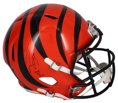 Joe Burrow Autographed &quot;2020 #1 Pick&quot; Bengals Full Size Speed Helmet Fan... - £570.62 GBP