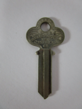 Vintage Antique Corbin Cabinet Lock Co. Uncut Key New Britain Ct - £7.73 GBP