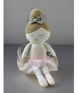 Living Textiles EMMA BALLERINA  Baby Doll Plush Knitted Toy Rattle 18”NE... - $426.70 MXN